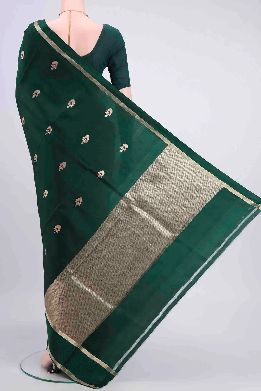 New Glossy saree - Image 2
