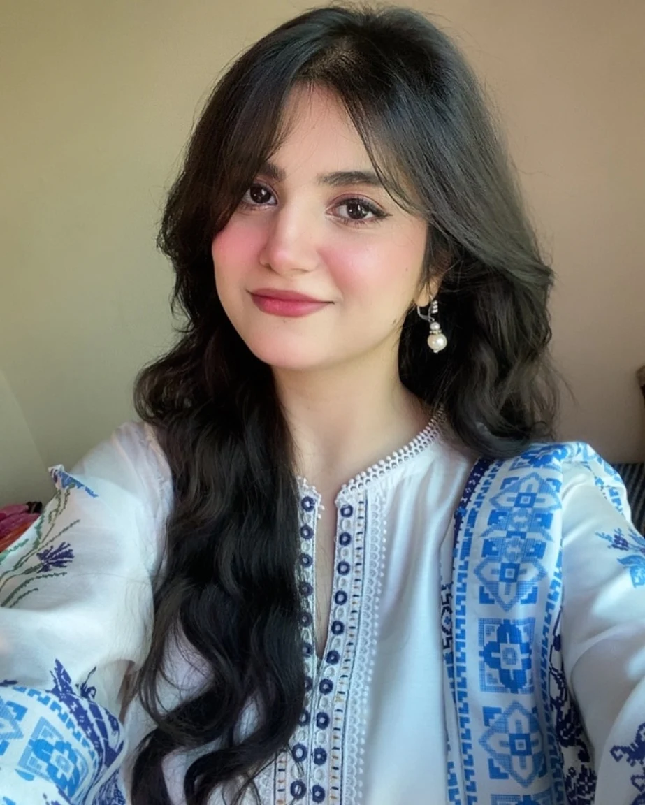 Pakistani Inspired SWISS LAWN 3-piece ⭐️⭐️( white & sky blue ) - Image 5