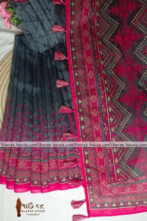 SEMI MOSLIN SILK SHAREE ⭐️⭐️⭐️