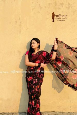 SWISS JORJET SAREE