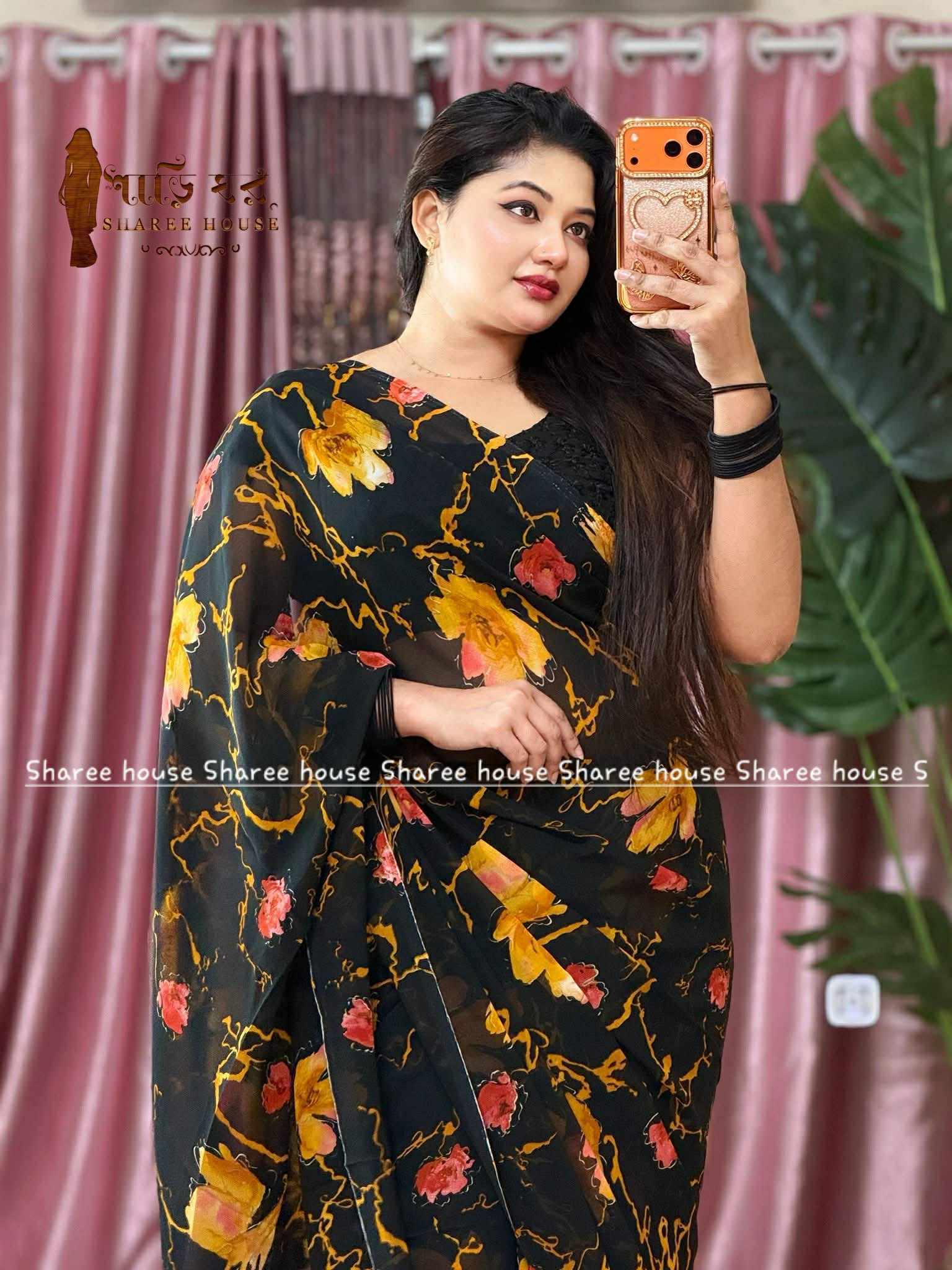 SWISS JORJET SAREE